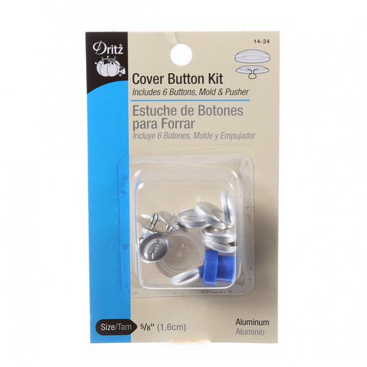 Dritz Button Cover Kit 5/8in