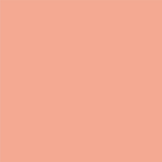 13" Remnant - Solid Pink - Organic Cotton Flannel