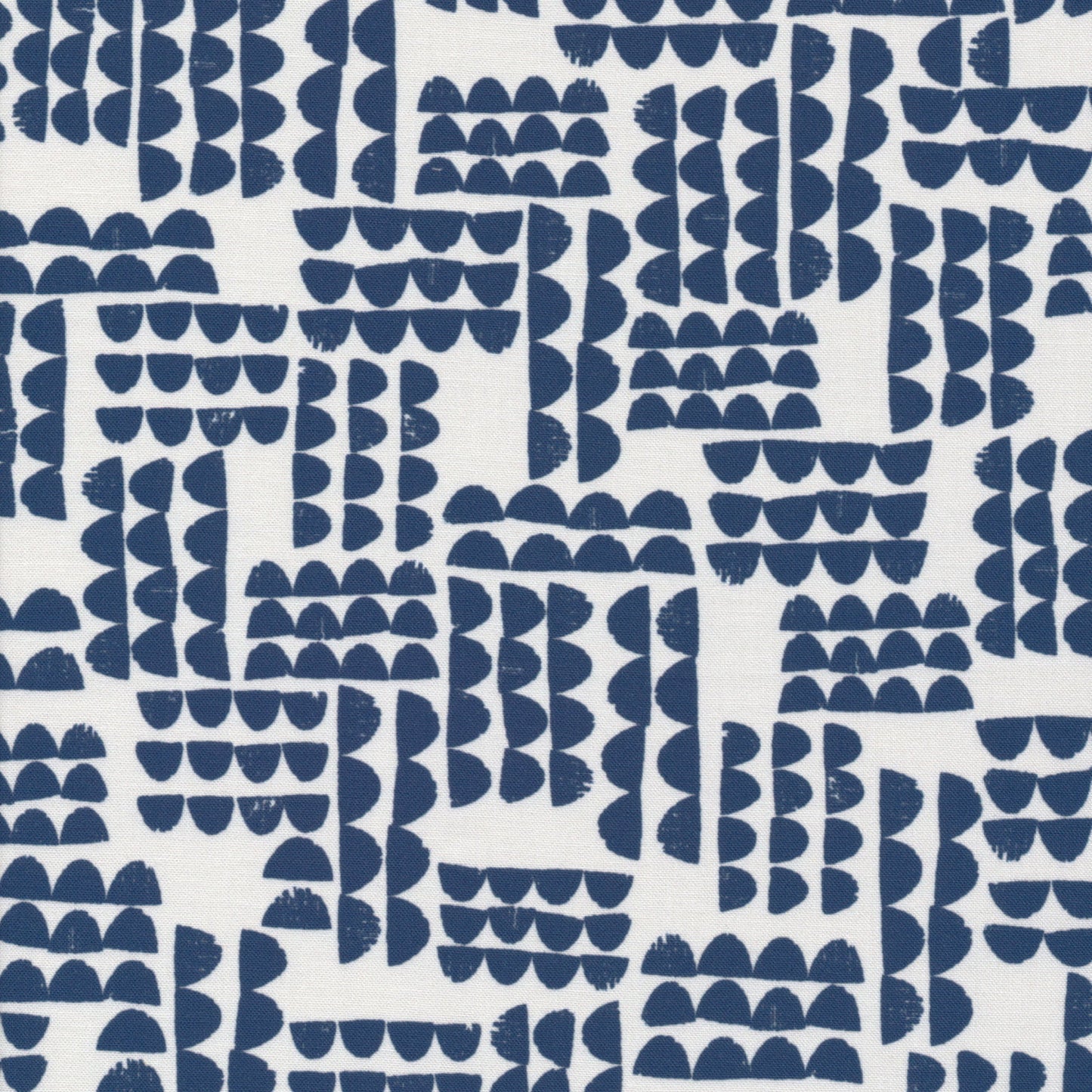 Ridge - Blue - Imprint - GOTS Organic Cotton