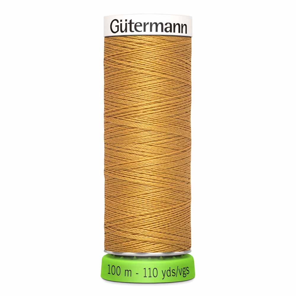 Gütermann rPet (100% Recycled) Sew-All Thread 100m - Col. 968 - Gold