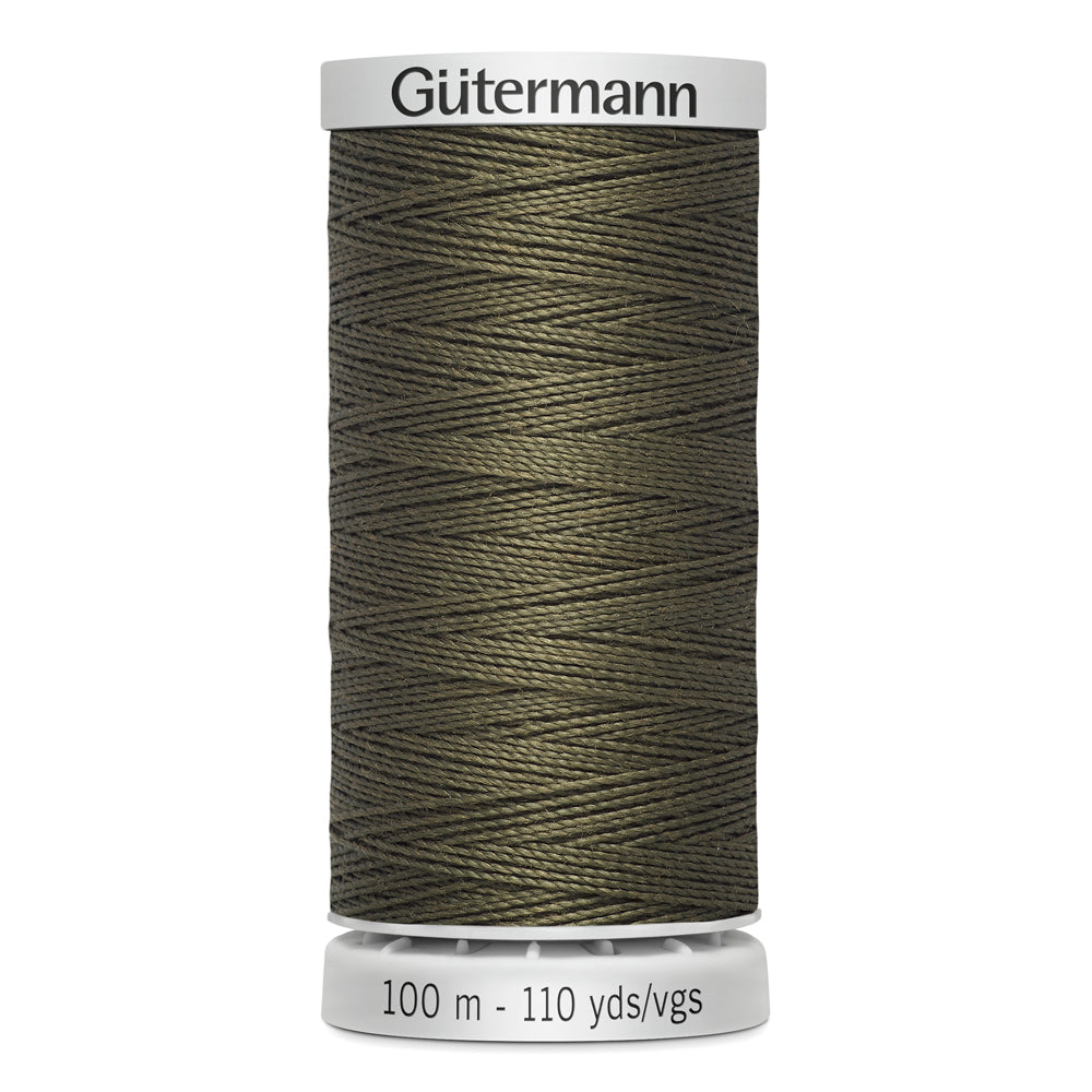 Gütermann Extra Strong Thread 100m - Dark Khaki Col. 676