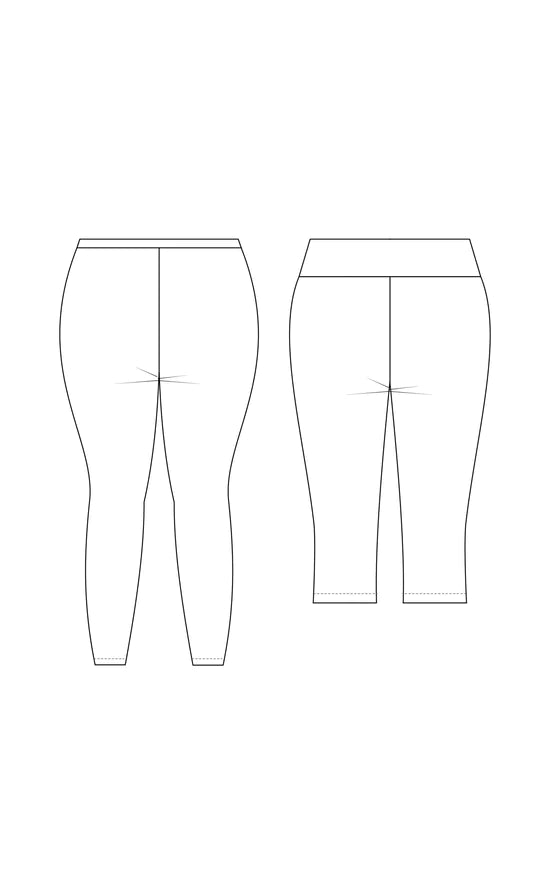 Belmont Leggings & Yoga Pants - Size 12 -32 - By Cashmerette