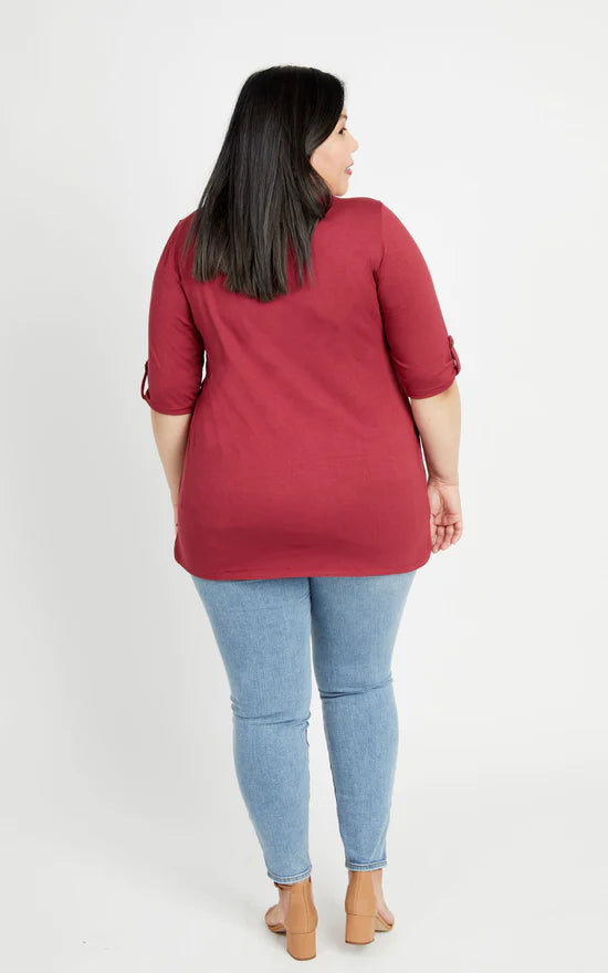 Concord T-Shirt - sizes 12-32 - By Cashmerette