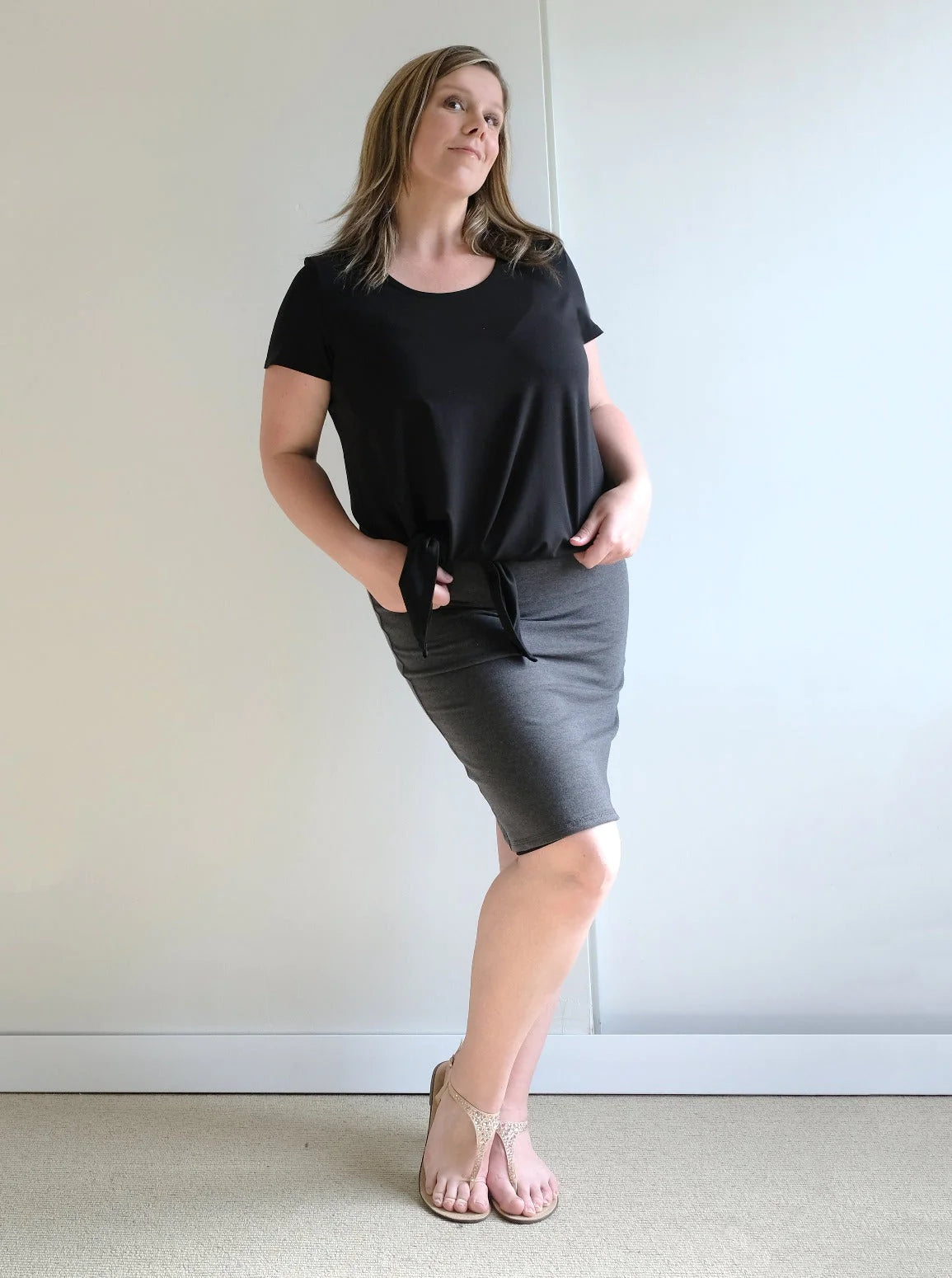 TENCEL™ Lyocell Spandex Jersey - Black