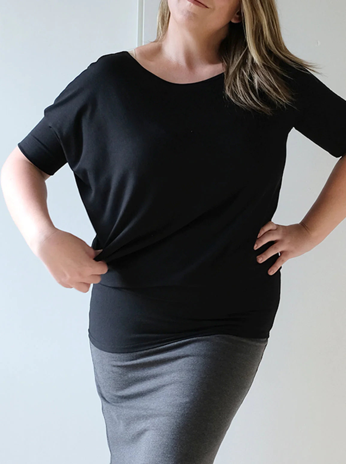 TENCEL™ Lyocell Spandex Jersey - Black