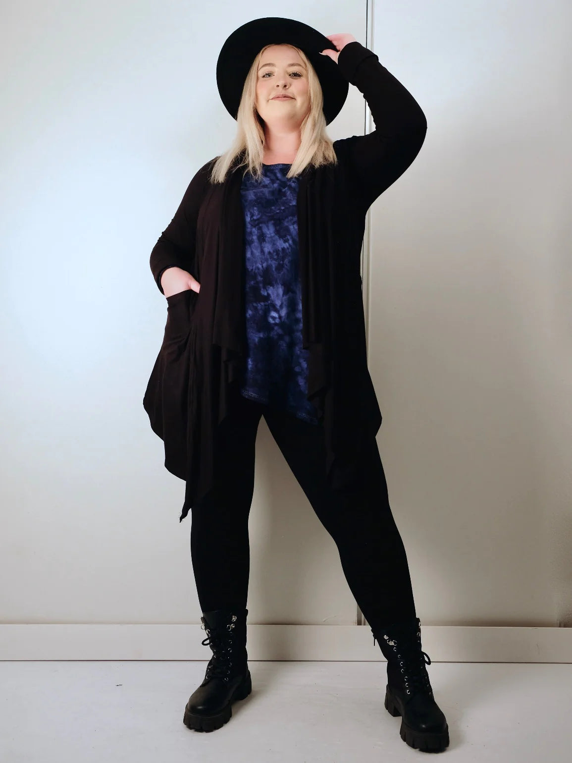 16" Remnant - Ecovero Viscose Spandex Jersey - Black