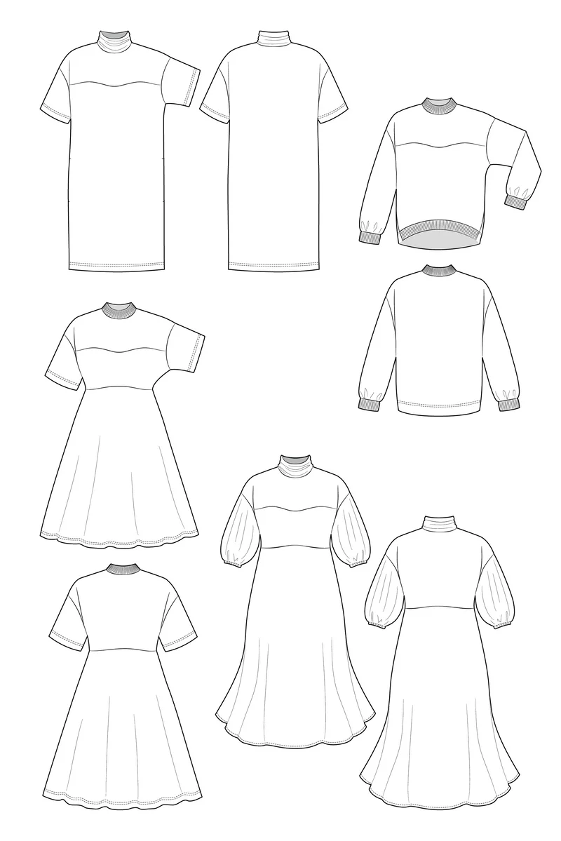 Building the Pattern: Sew Your Own Capsule Wardrobe - Laura & Saara Huhta