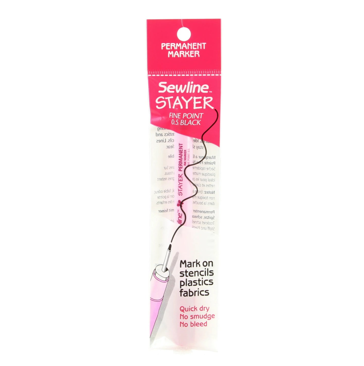 Sewline - Stayer Permanent Marker Black