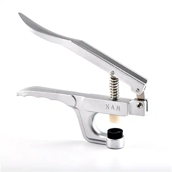 KAM Snaps Basic Pliers for Plastic Snaps K1 Silver (for Sizes 16, 20, 22)