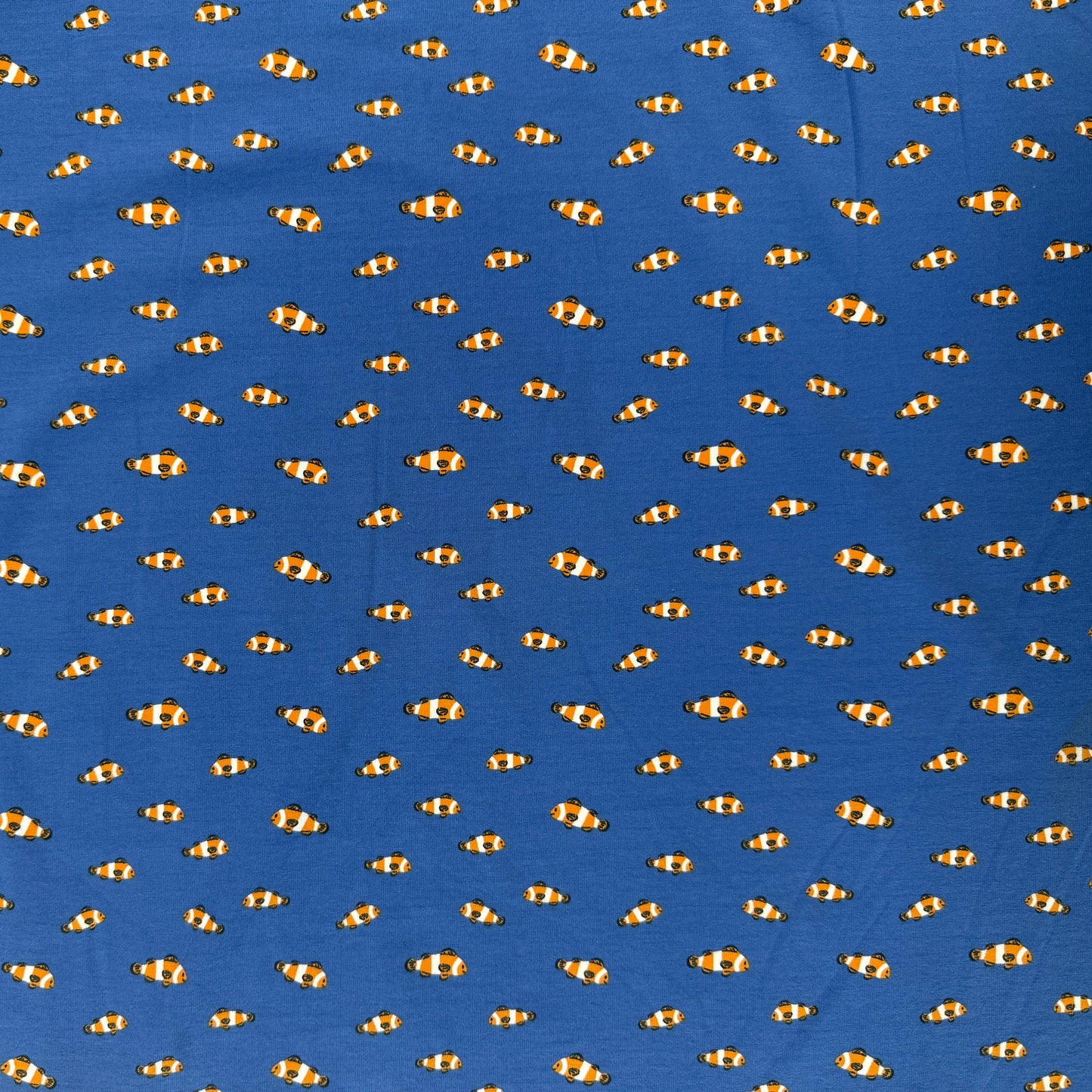 Cotton Jersey Knit - Clown Fish