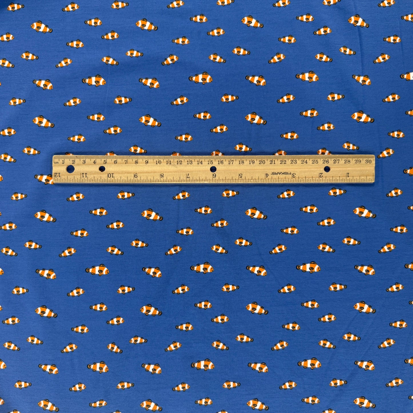 Cotton Jersey Knit - Clown Fish