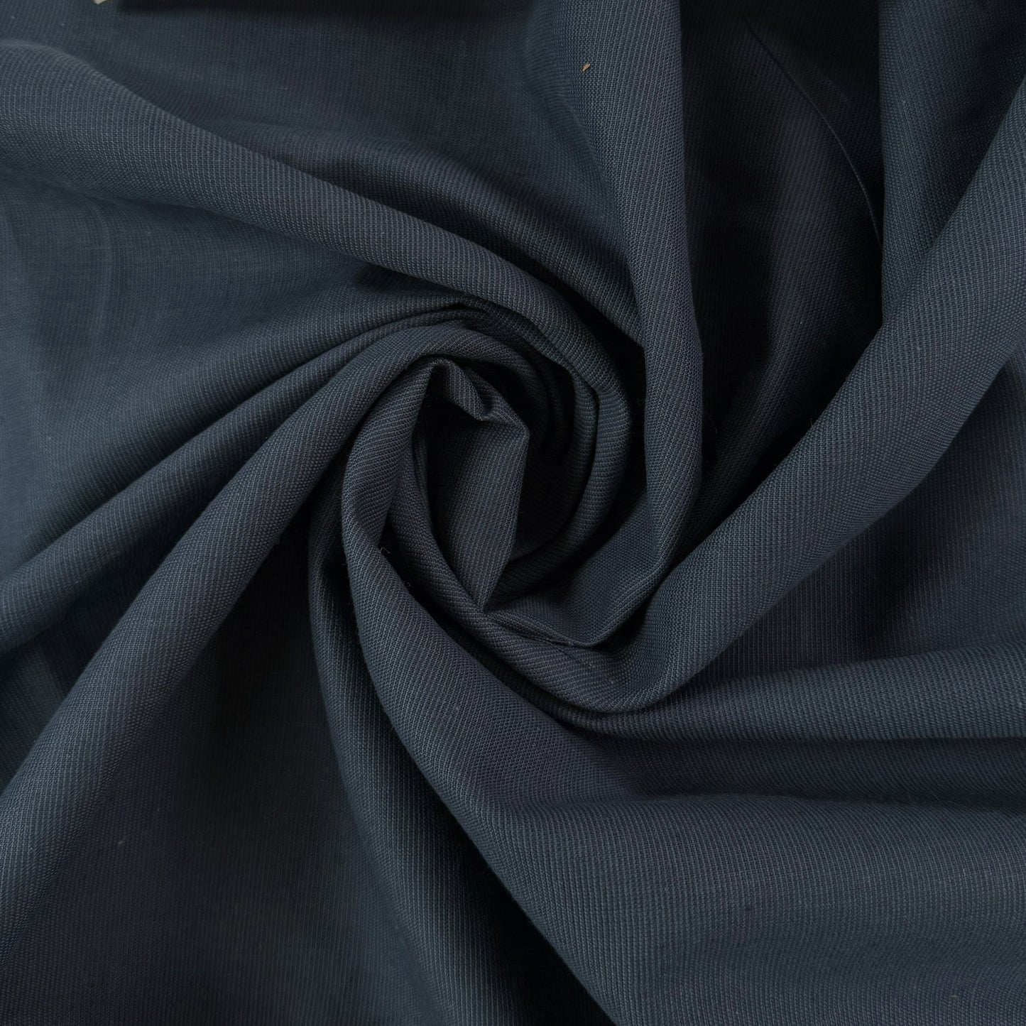 37" Remnant - Cotton Yarn Dyed Woven - Blue - Film Studio Deadstock