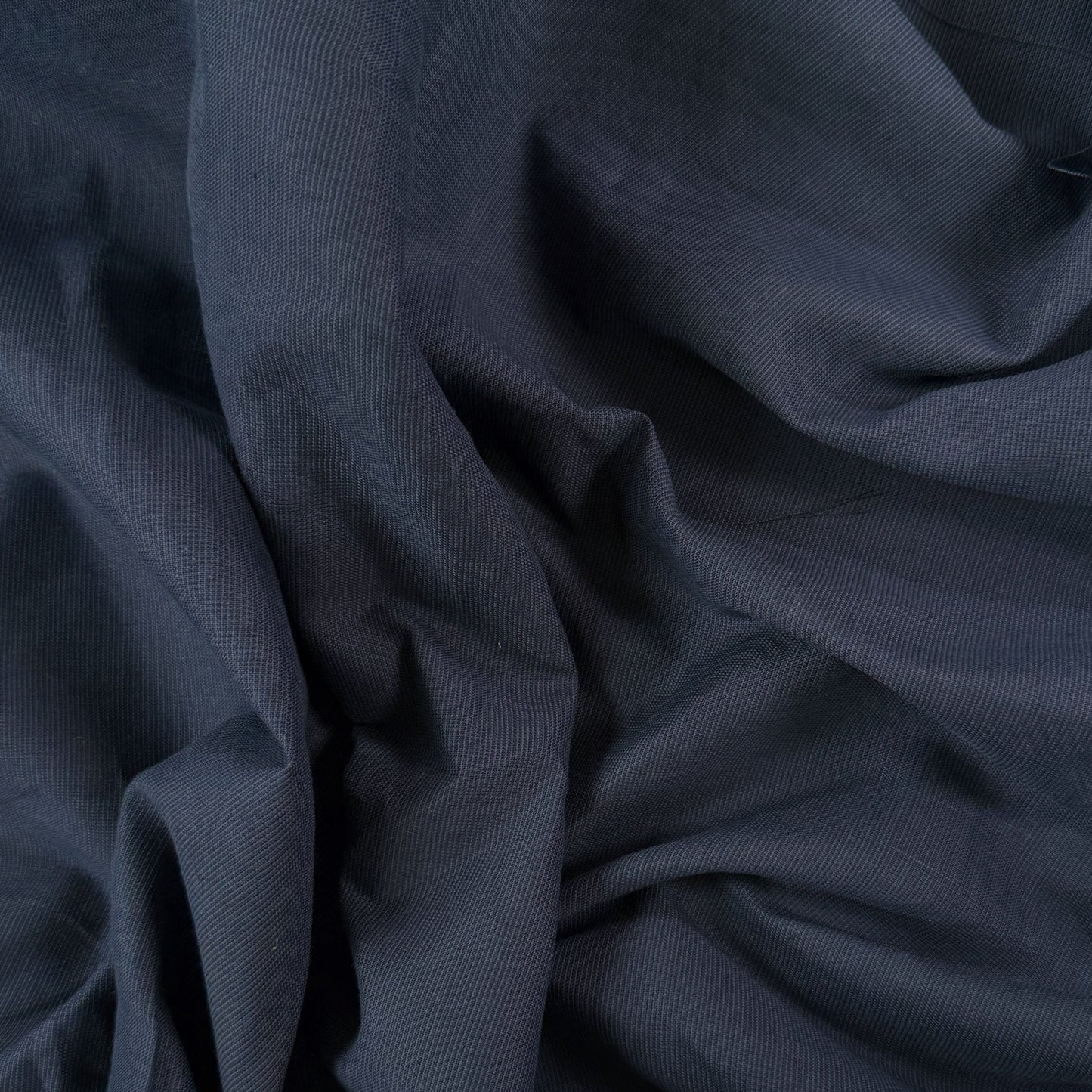 37" Remnant - Cotton Yarn Dyed Woven - Blue - Film Studio Deadstock