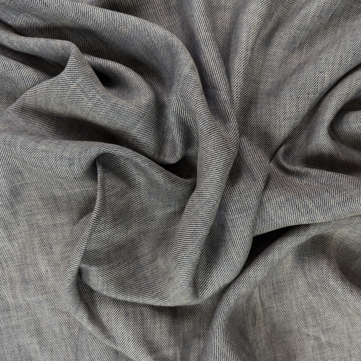 Yarn Dyed Cotton Denim Twill - Blue - Film Studio Deadstock
