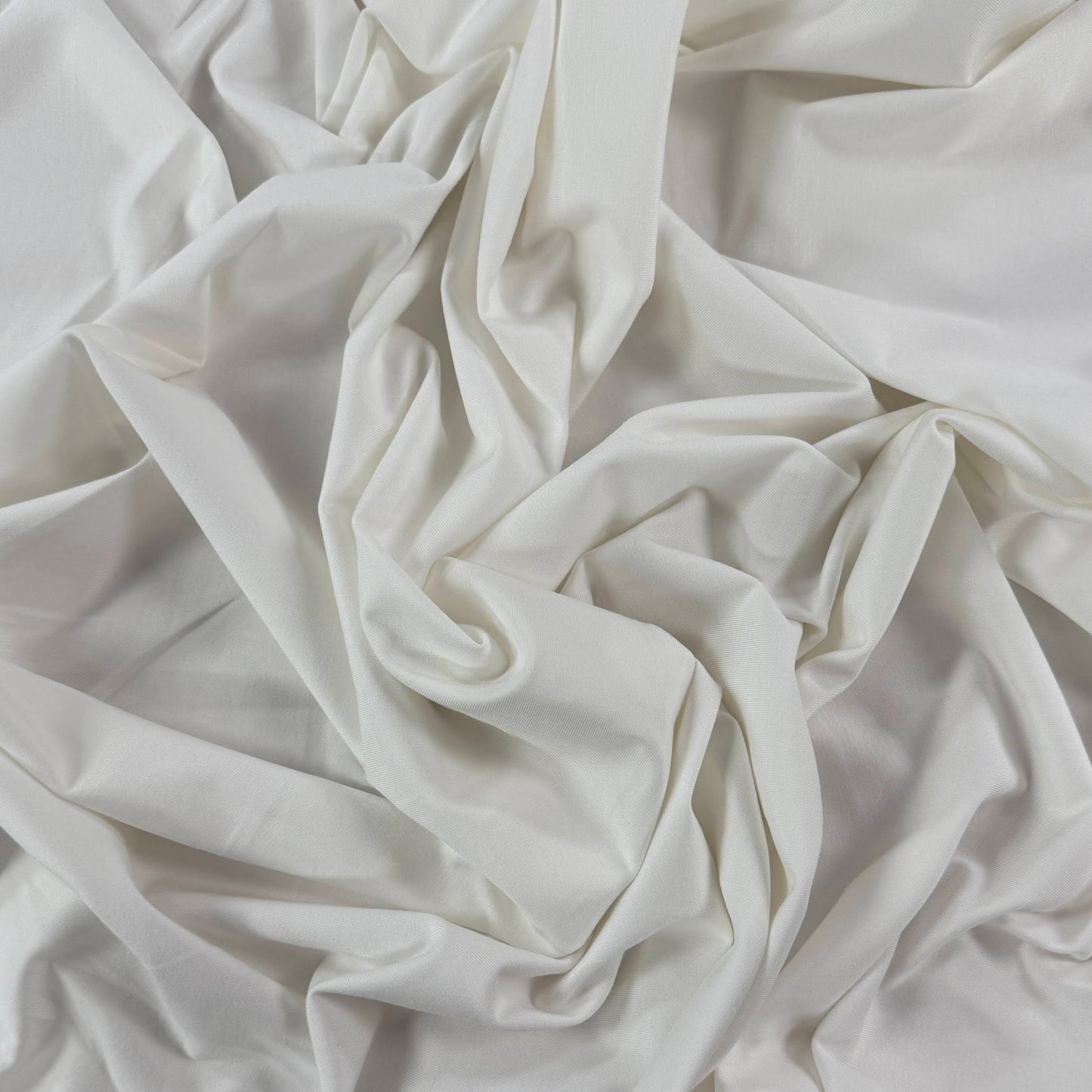 Bamboo Cotton Jersey - Ivory - 250gsm