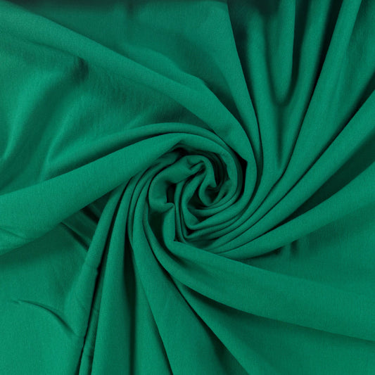 39" Remnant - Bamboo Cotton Sweatshirt Fleece - Holly Green