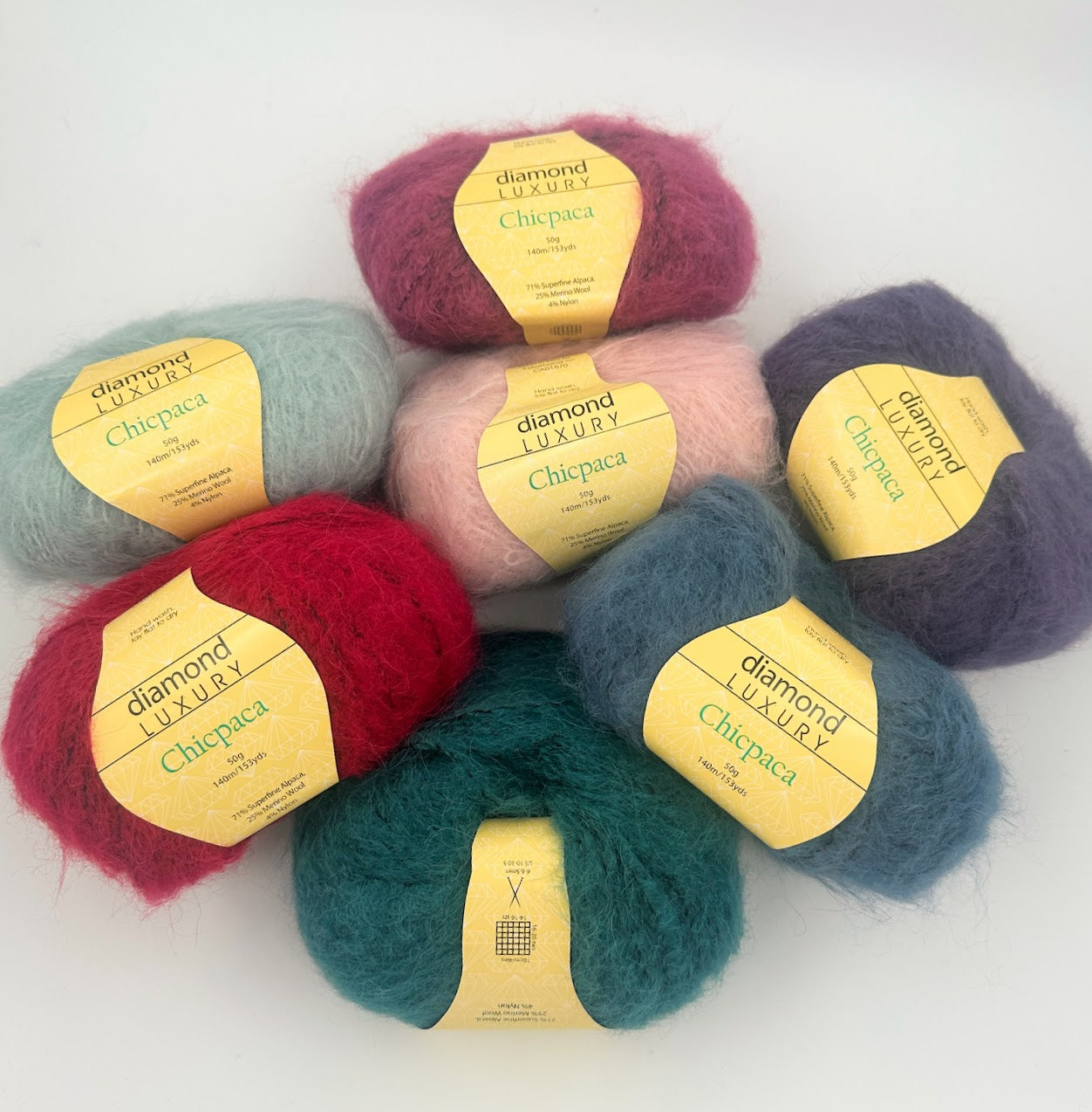 Chipaca  - Bulky Alpaca - 50g - 7 Colourways