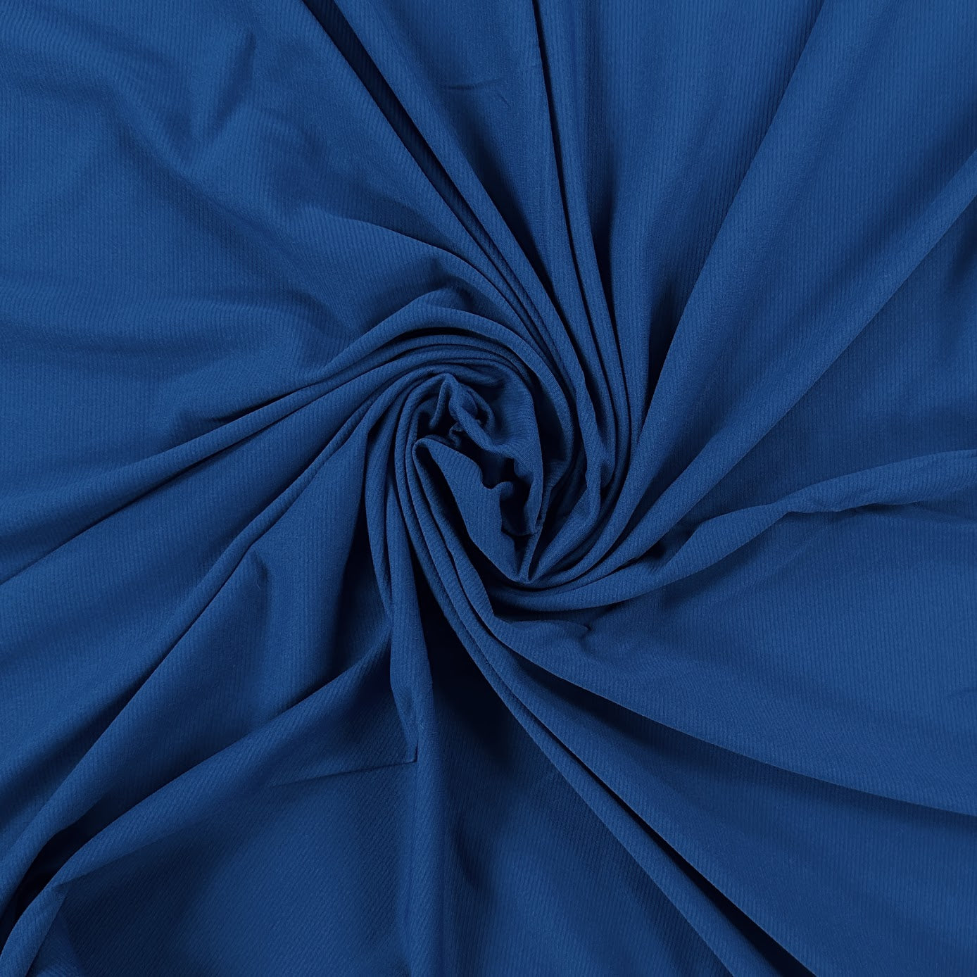 38" Remnant - Lightweight Athletic Knit - Wicking - Blue - Deadstock - UPF40+