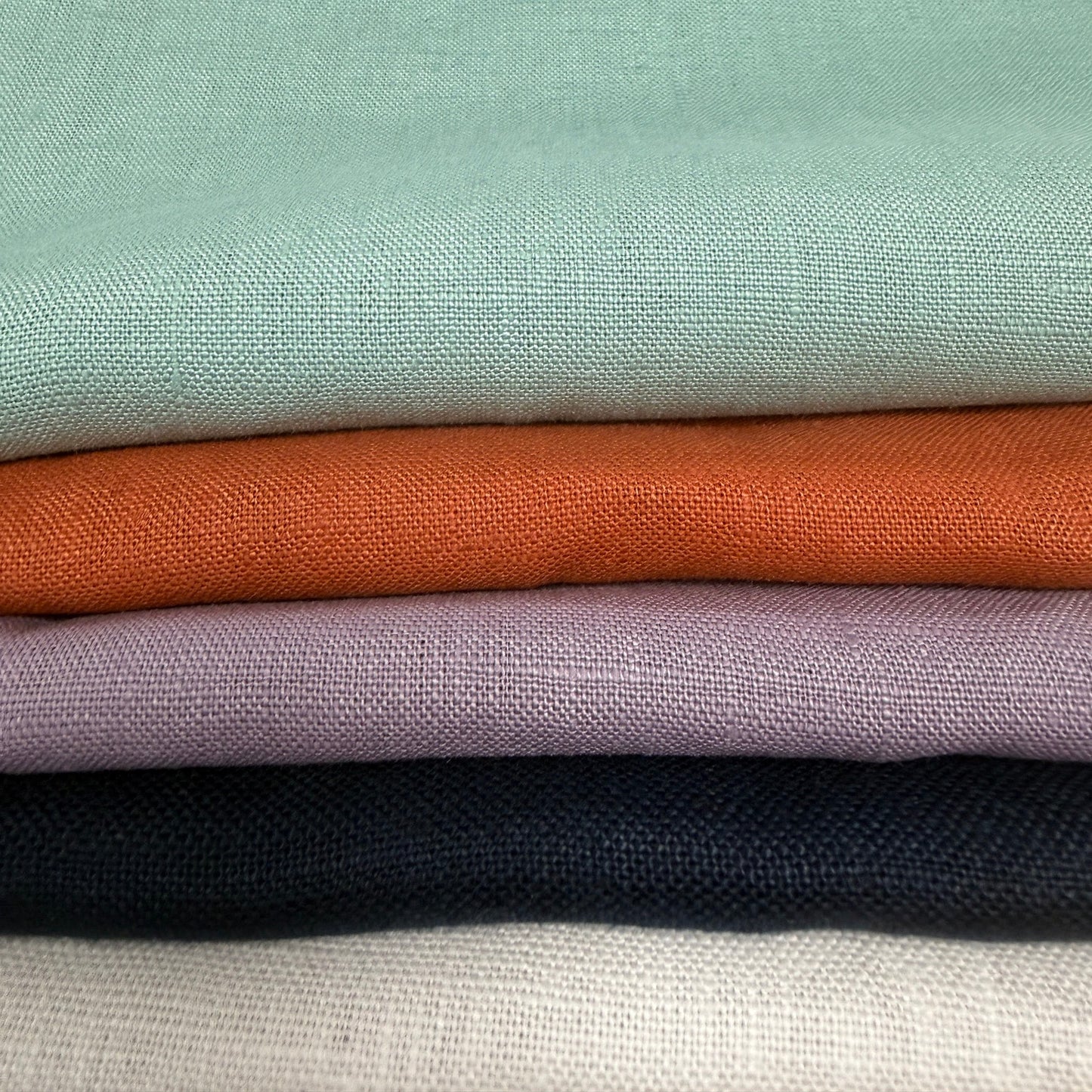 Mid-Weight Heritage Polish Linen - Faded Turquoise - 60"