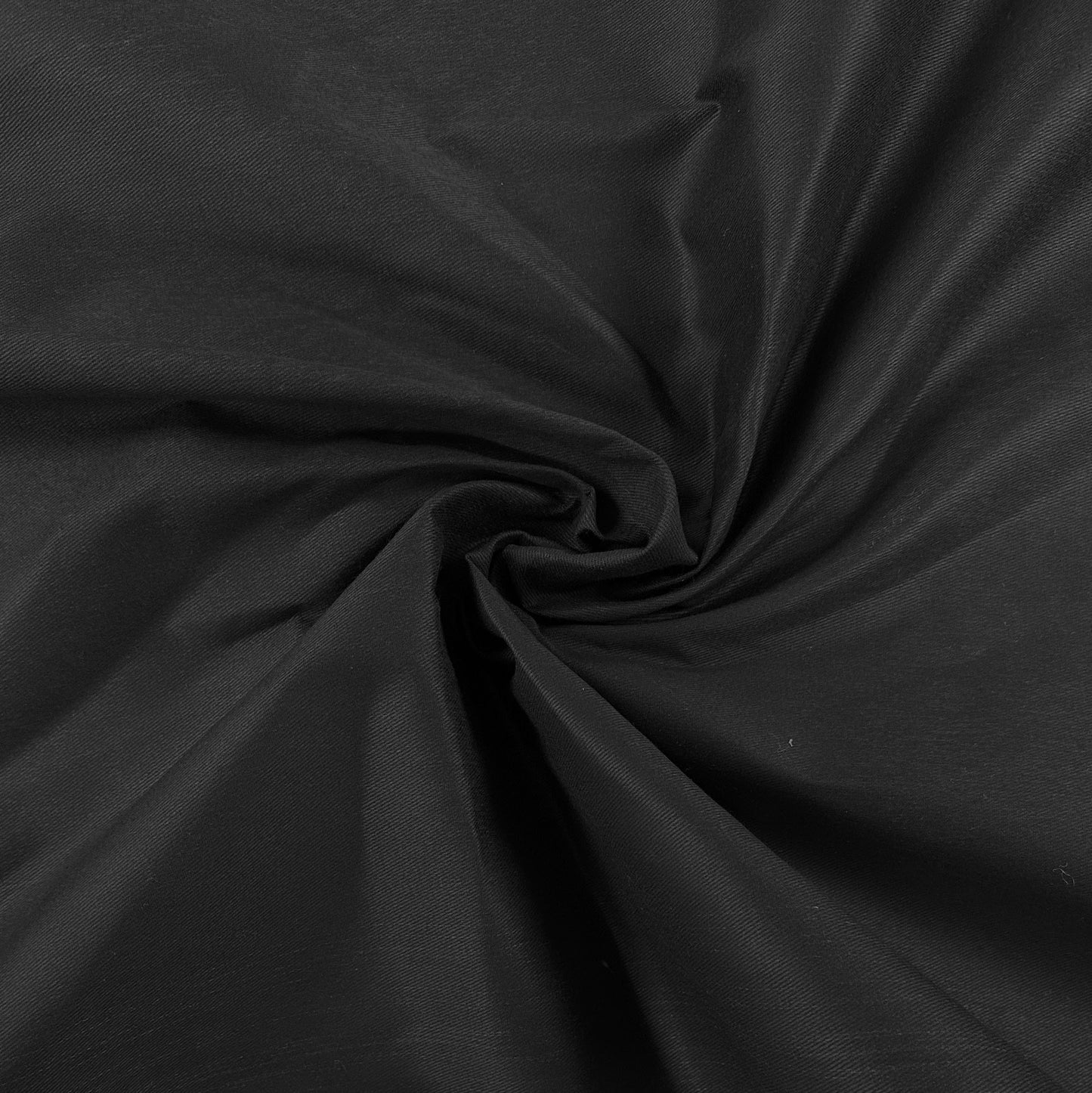 Crisp Wrangler Cotton Twill - Black - Deadstock