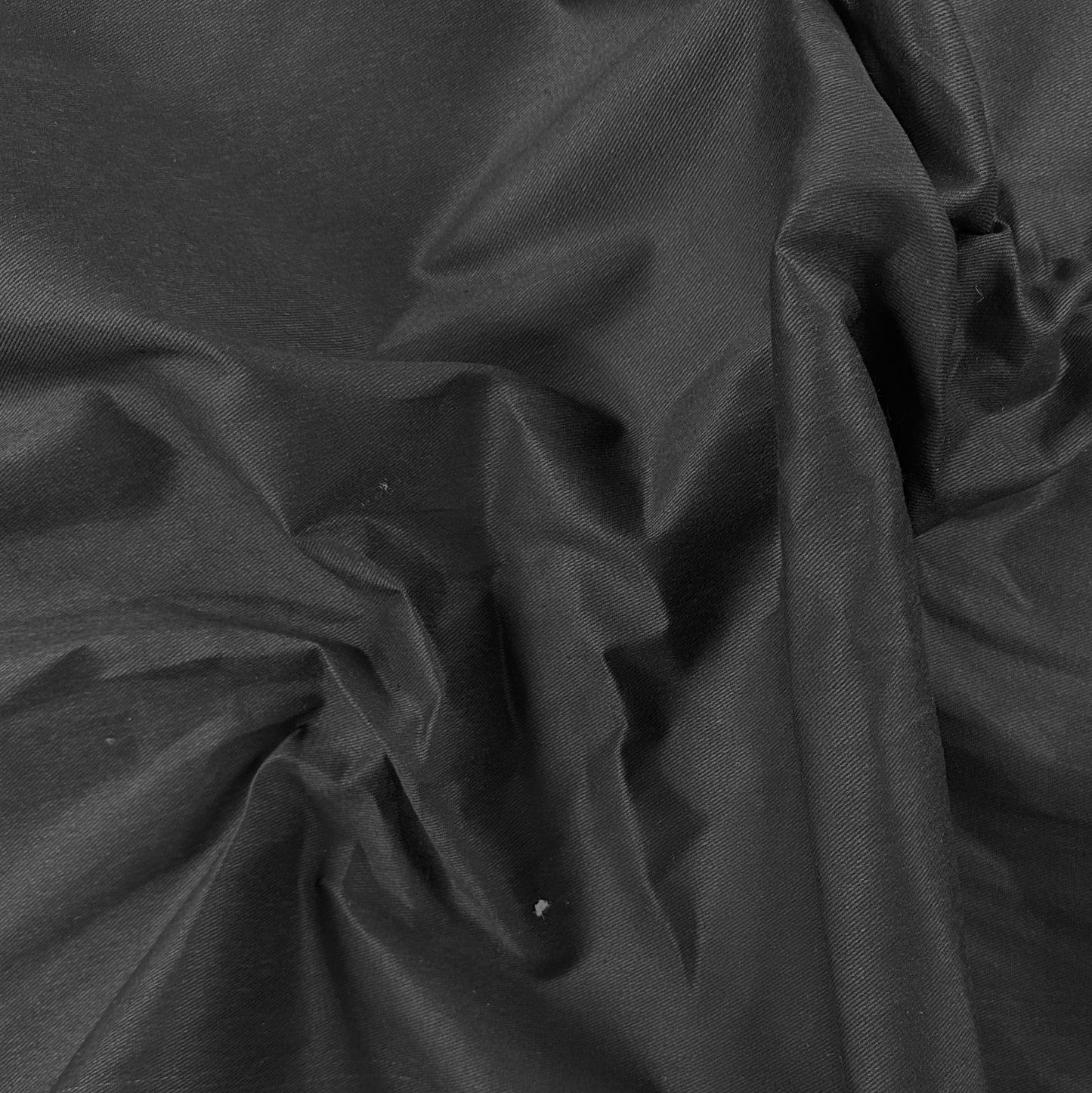 Crisp Wrangler Cotton Twill - Black - Deadstock