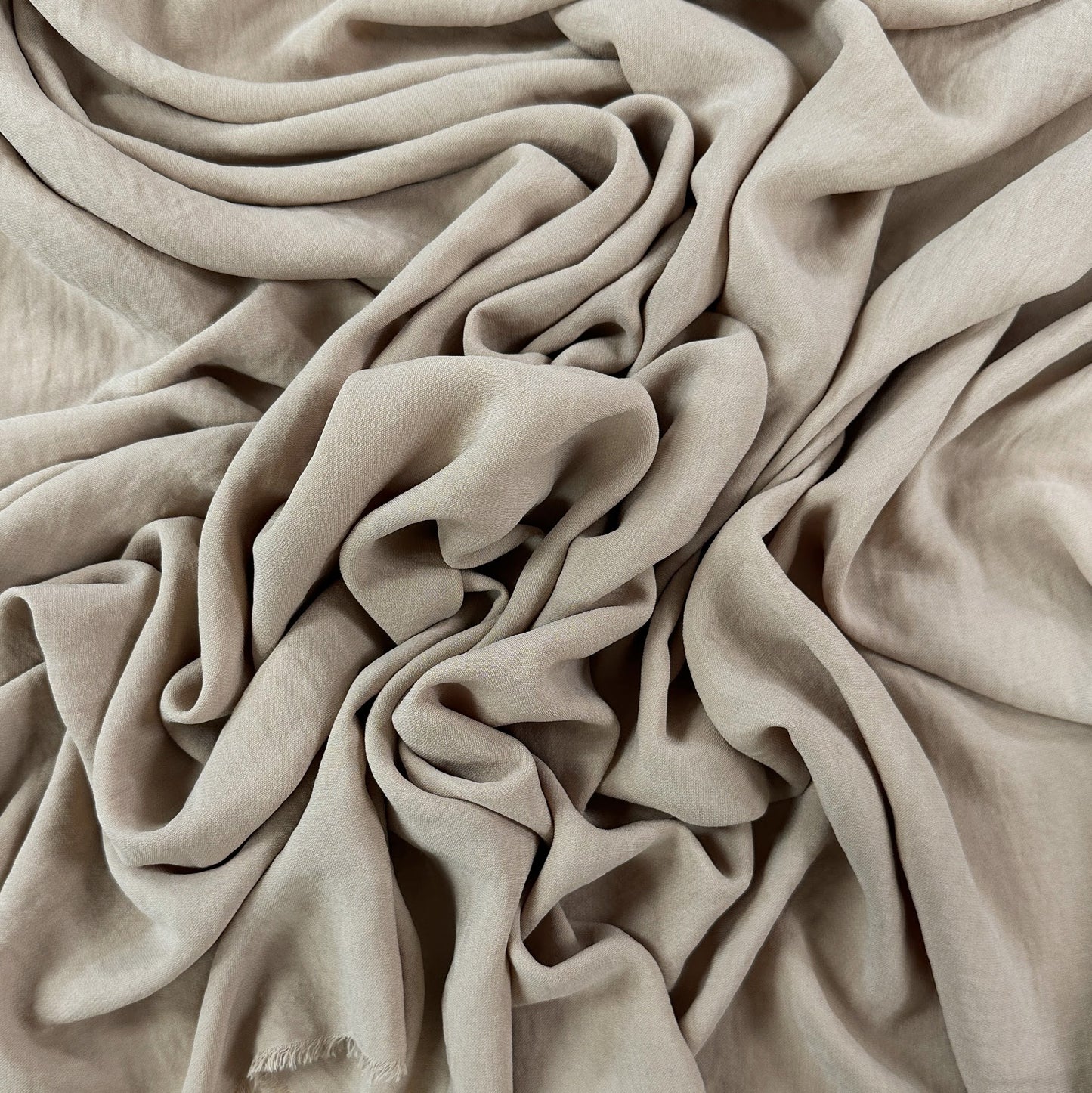 Taupe - Acetate Fabric - Film Studio Deadstock