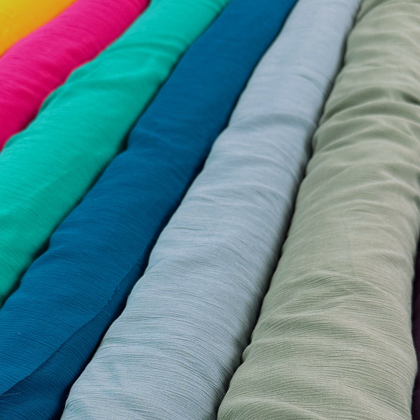 Sage - Crinkle Yoryu Viscose