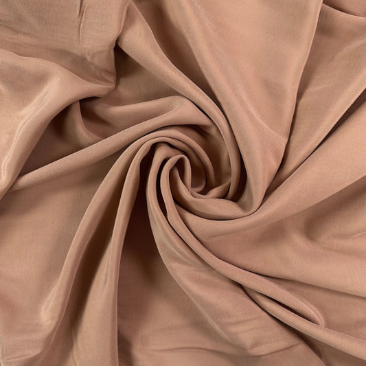 Brushed Cupro Bengaline - Dark Blush
