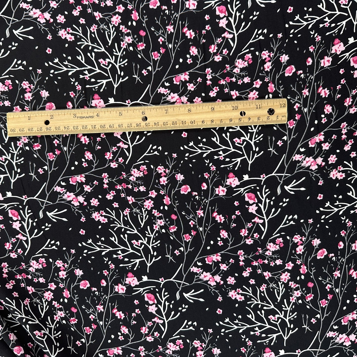 Cherry Blossom - Rayon Poplin