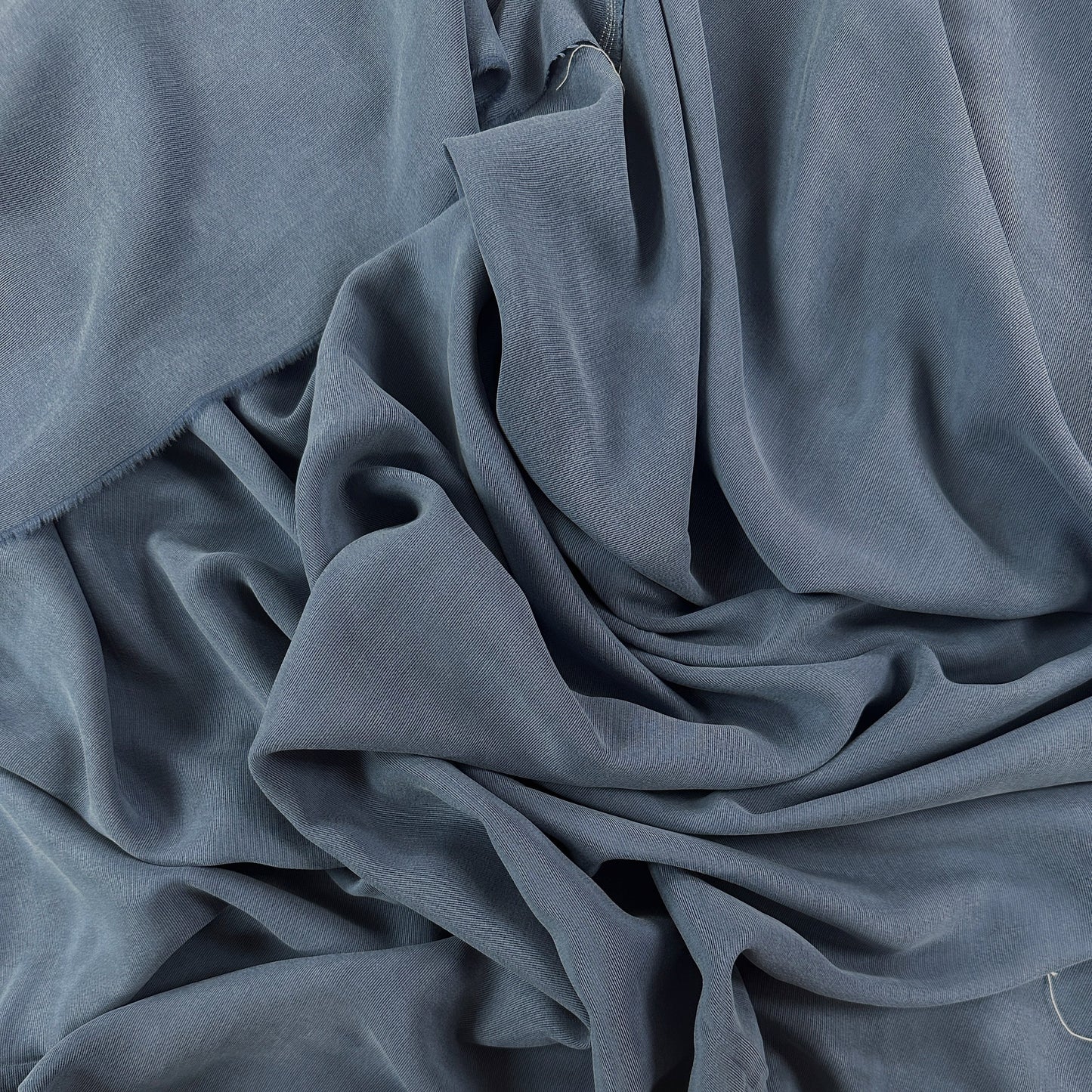 13" Remnant - Brushed Cupro Bengaline - Denim