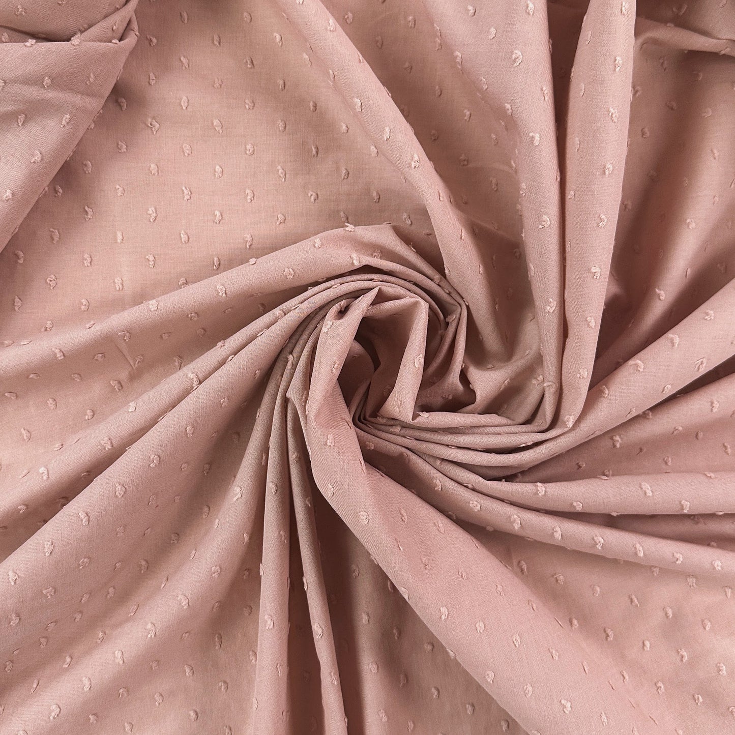 Rose - Dotted Swiss Cotton