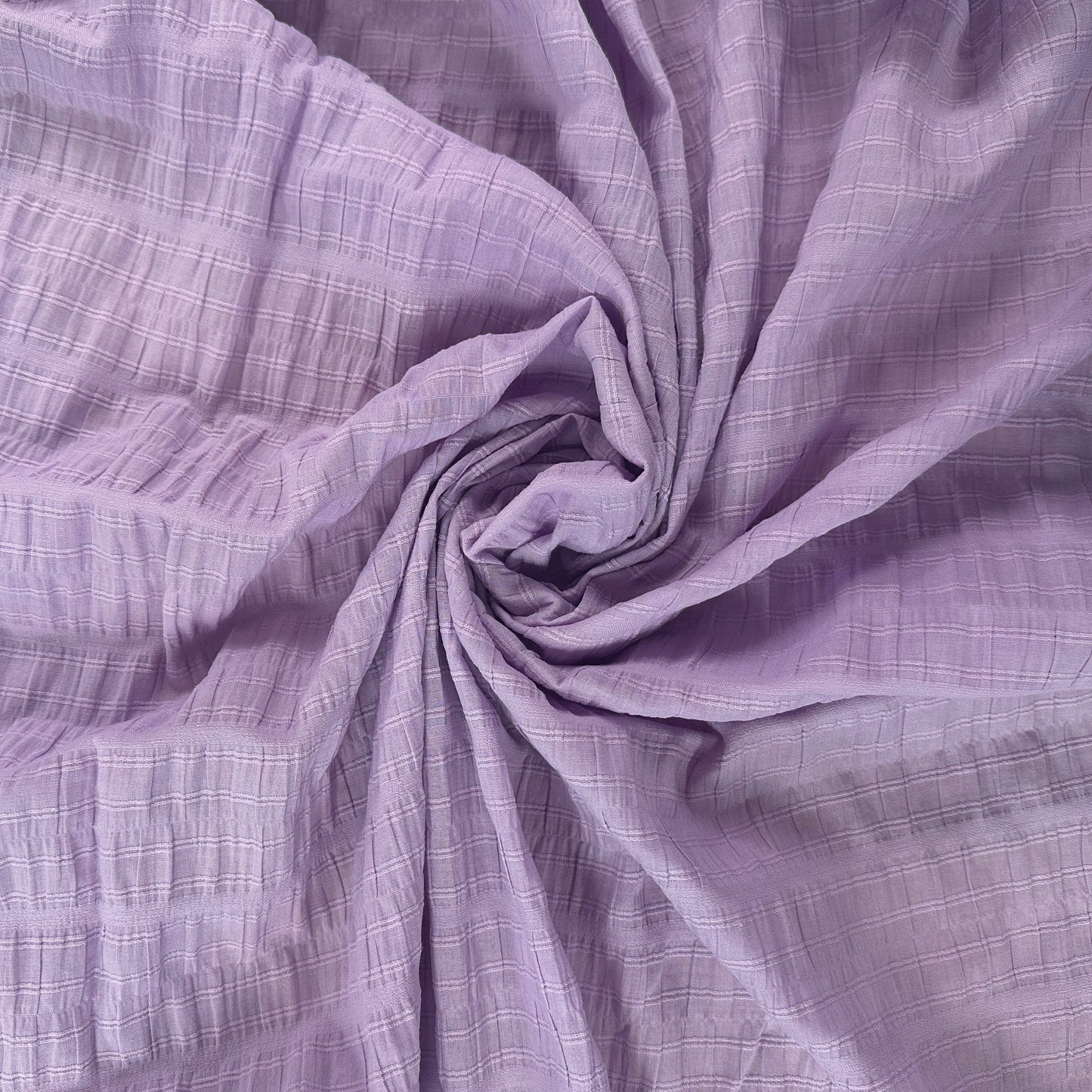 Carefree Ruched Crinkle Cotton - Lilac