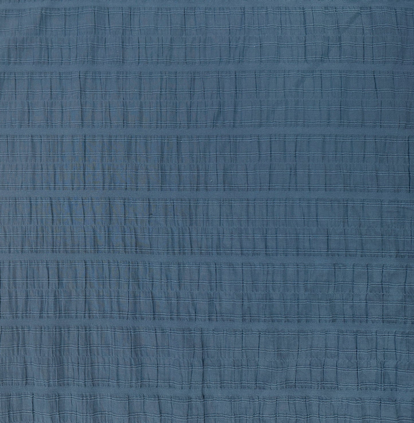Carefree Ruched Crinkle Cotton - Lake