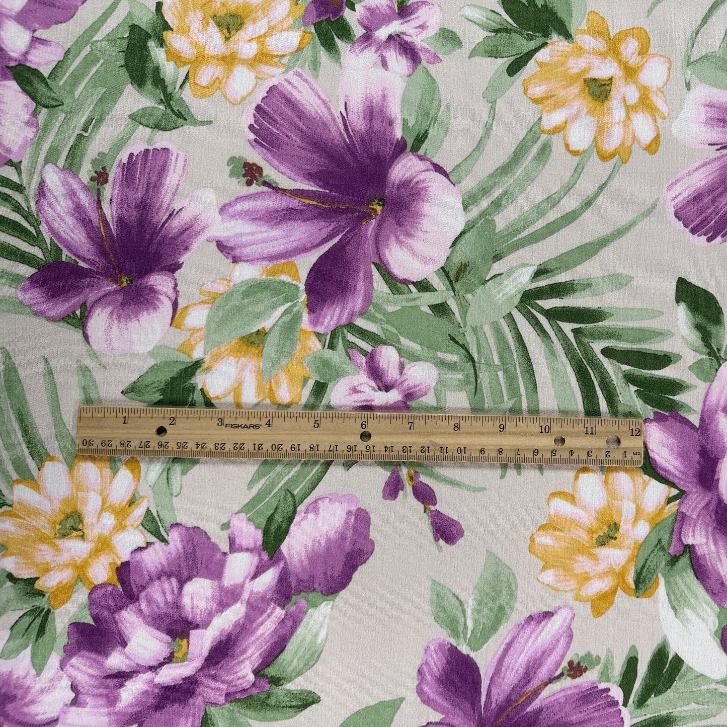 Tropical Florals - Viscose Rayon Crepon