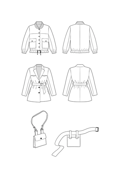 Building the Pattern: Sew Your Own Capsule Wardrobe - Laura & Saara Huhta