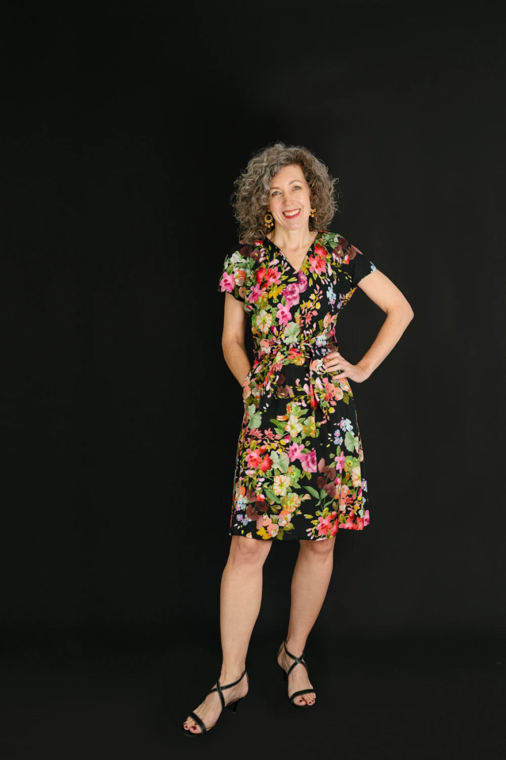 Liesl + Co - Chacarita Wrap Dress Sewing Pattern