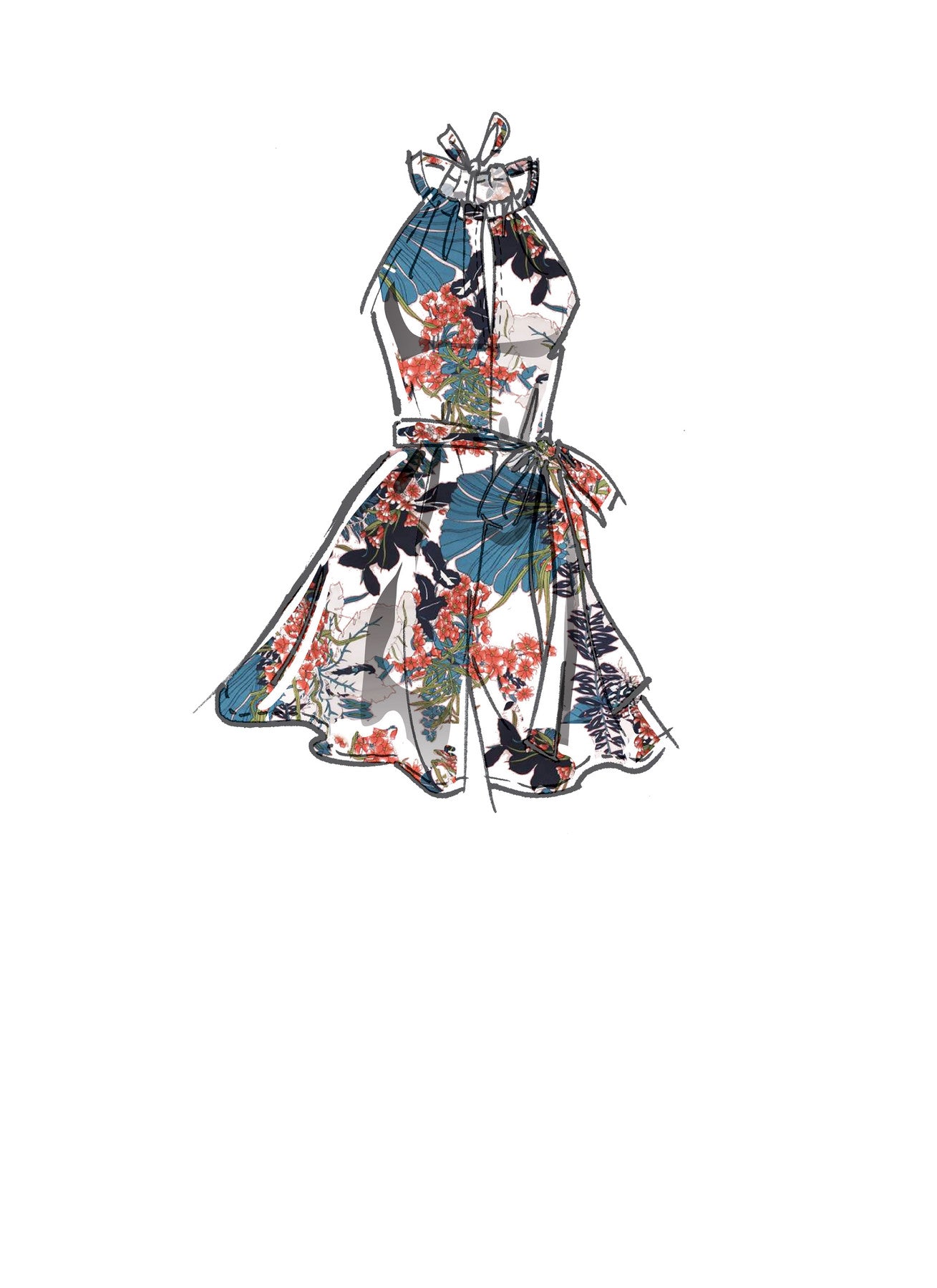 McCall's M8382 - Misses Romper, Jumpsuit & Belt (XS-S-M Misses)