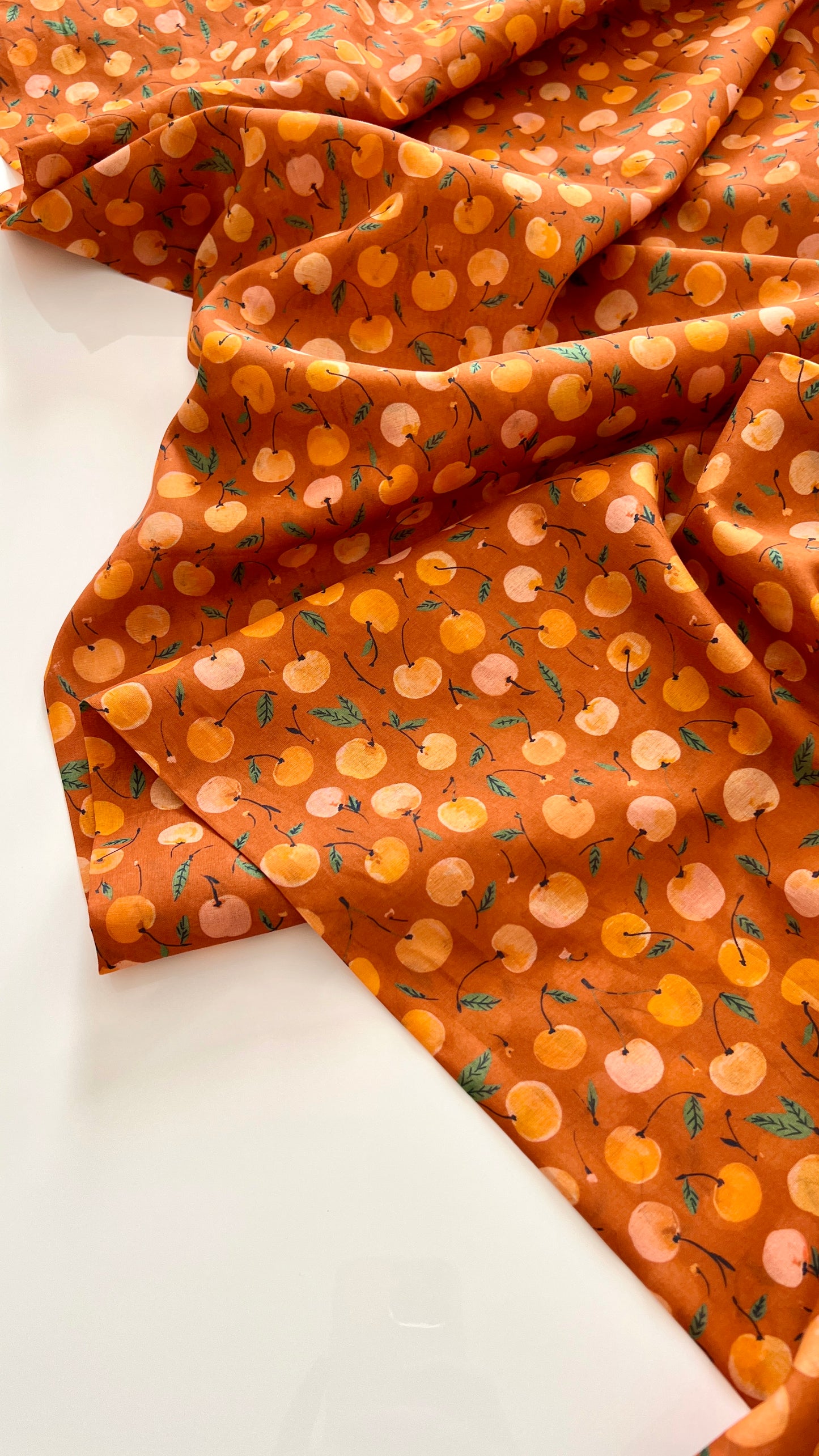 15" Remnant - Royal Ann - Sunday - Organic Cotton Batiste