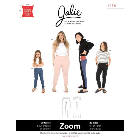 Jalie - 4238 - ZOOM Modern Joggers