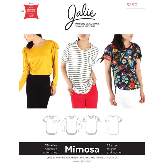 Jalie - 3890 - MIMOSA Scoopneck T-Shirt