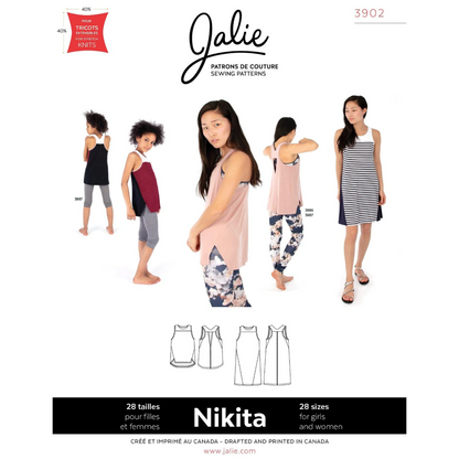 Jalie - 3902 - NIKITA Workout Tank and Swing Dress