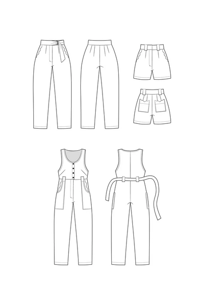 Building the Pattern: Sew Your Own Capsule Wardrobe - Laura & Saara Huhta