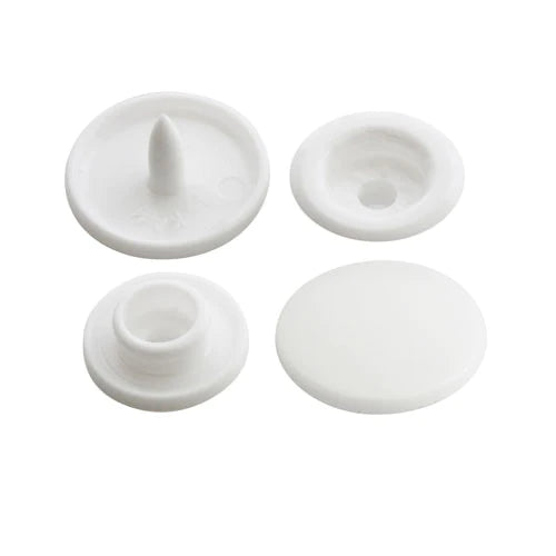 KamSnaps Plastic Snaps Size 20 - B32 Denim Blue - Glossy - Package of 20 Sets