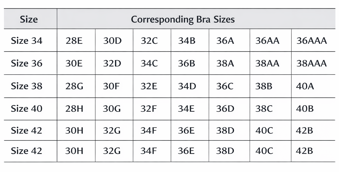 Bra Underwire - Size 40
