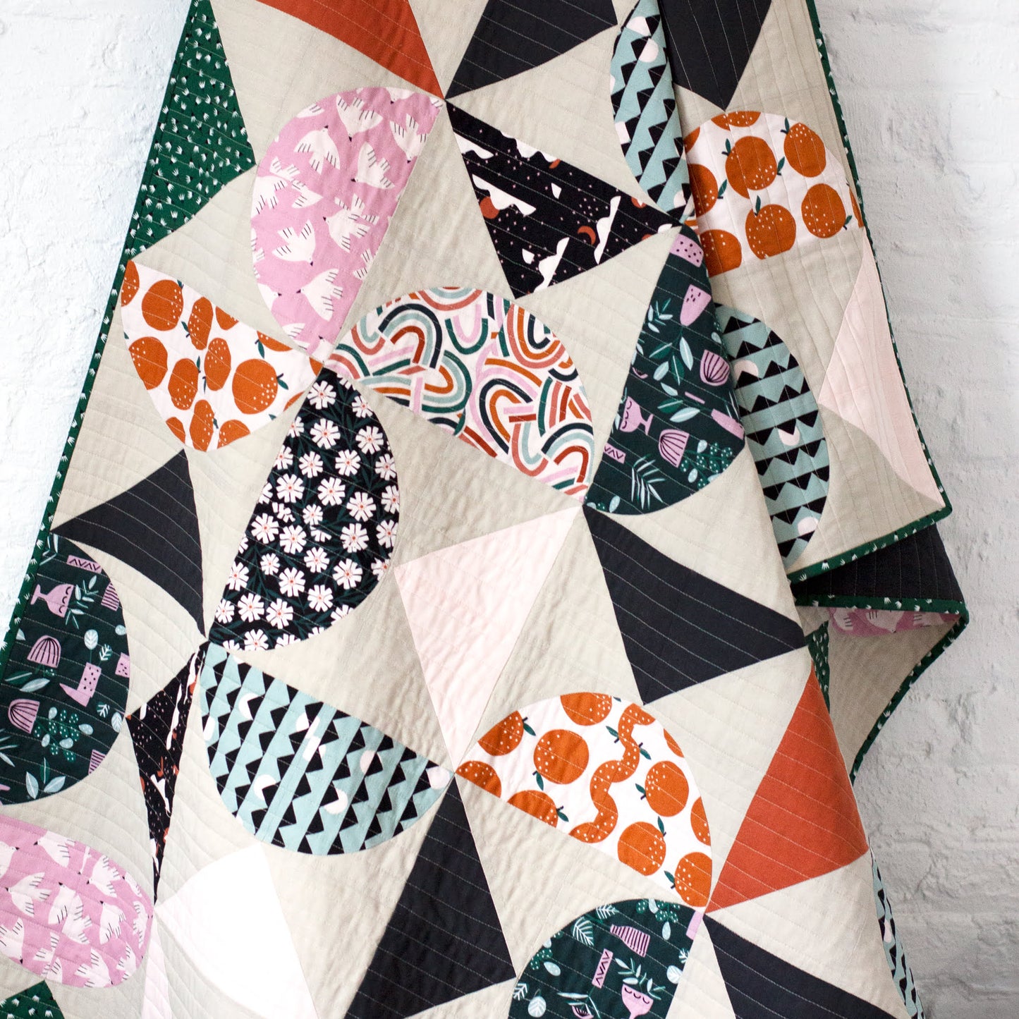 9" Remnant - Afterglow - Easy Weekend - GOTS Organic Cotton