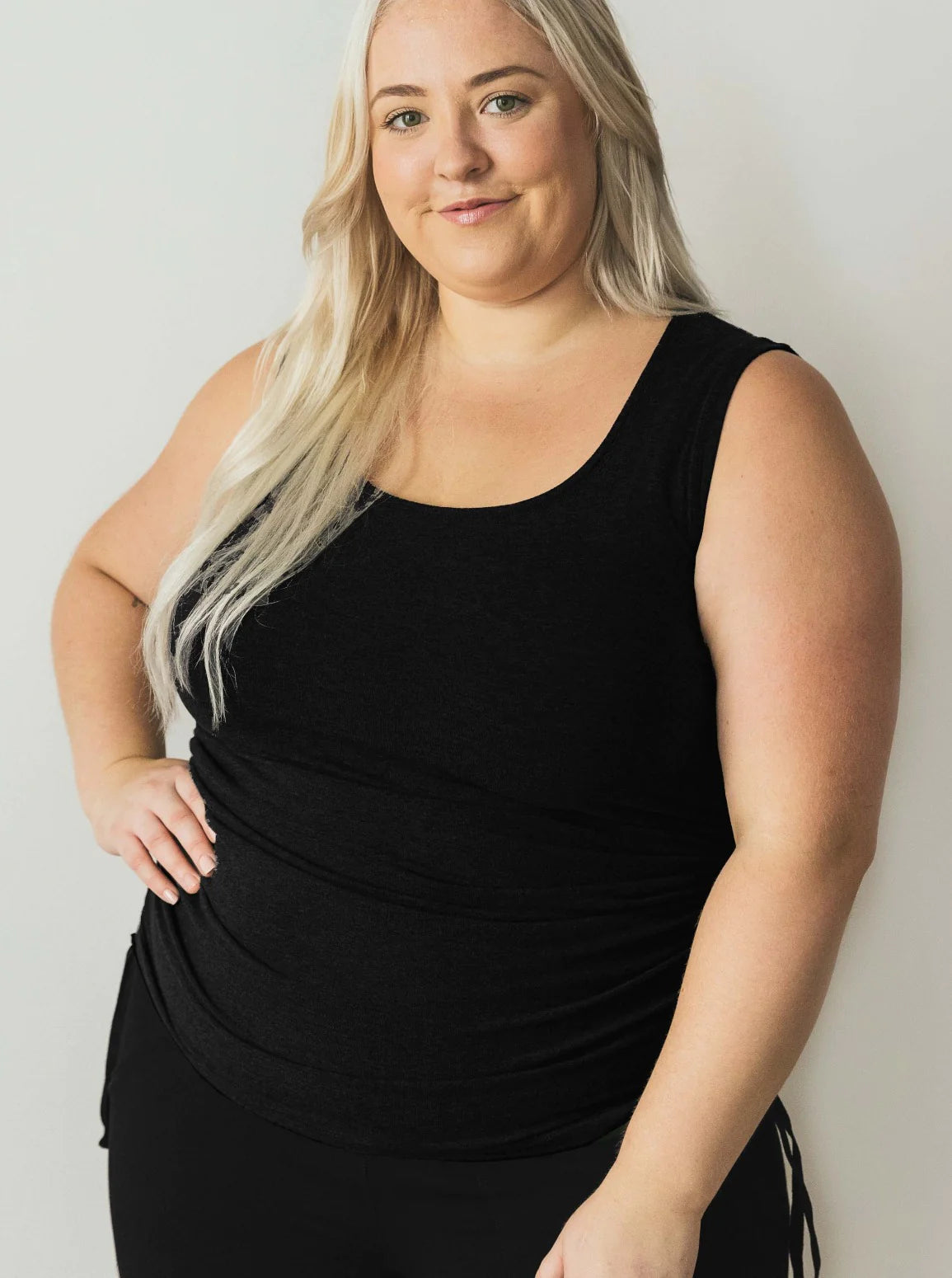 Heavy TENCEL™ MicroModal™ Jersey - Black - Made in Canada