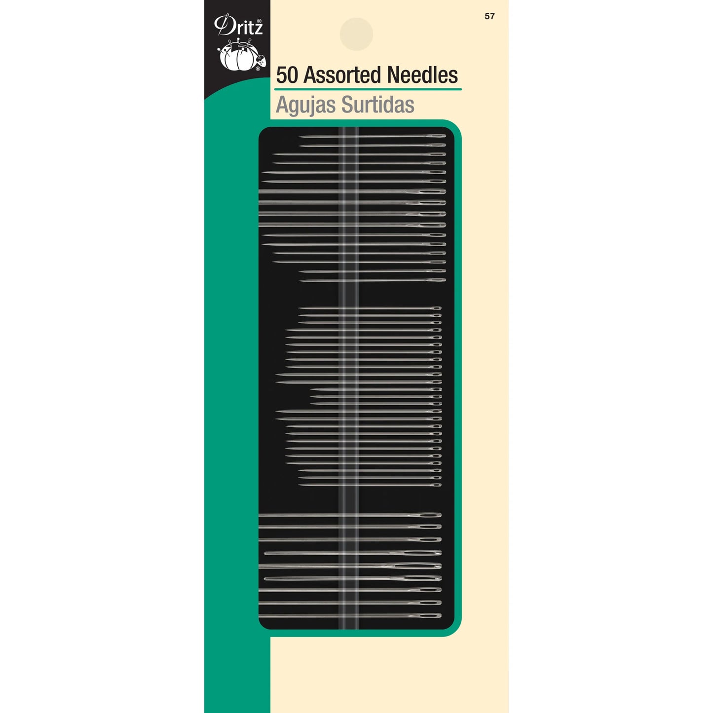 Dritz Assorted Hand Needles - 50 pieces