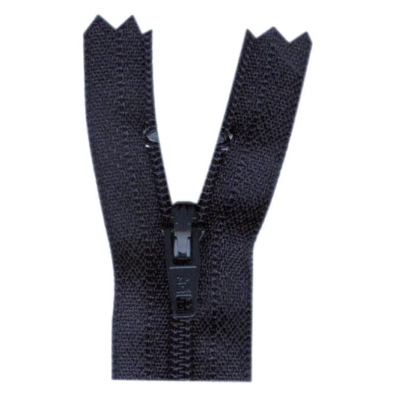 General Purpose Lightweight Close End Zipper 20cm (8″) - Navy