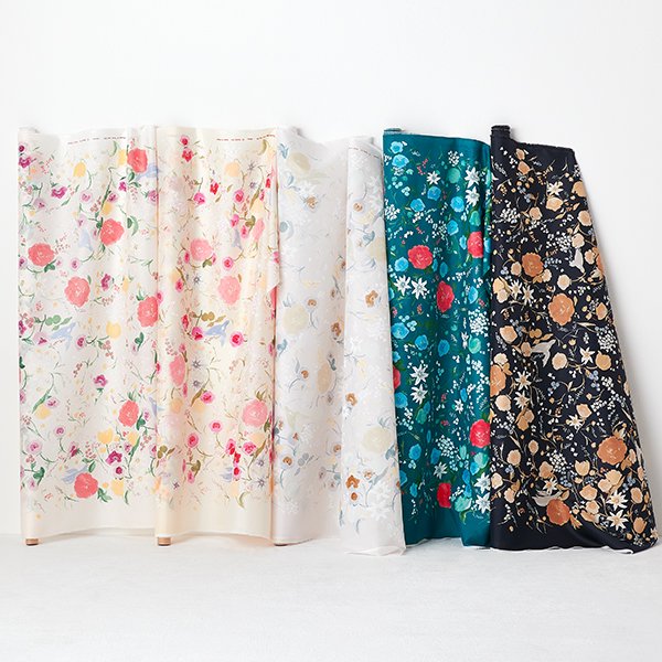 nani IRO - Rakuen - D - Silk Satin Fabric