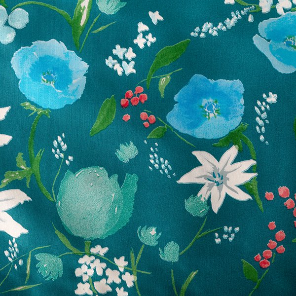 nani IRO - Rakuen - D - Silk Satin Fabric